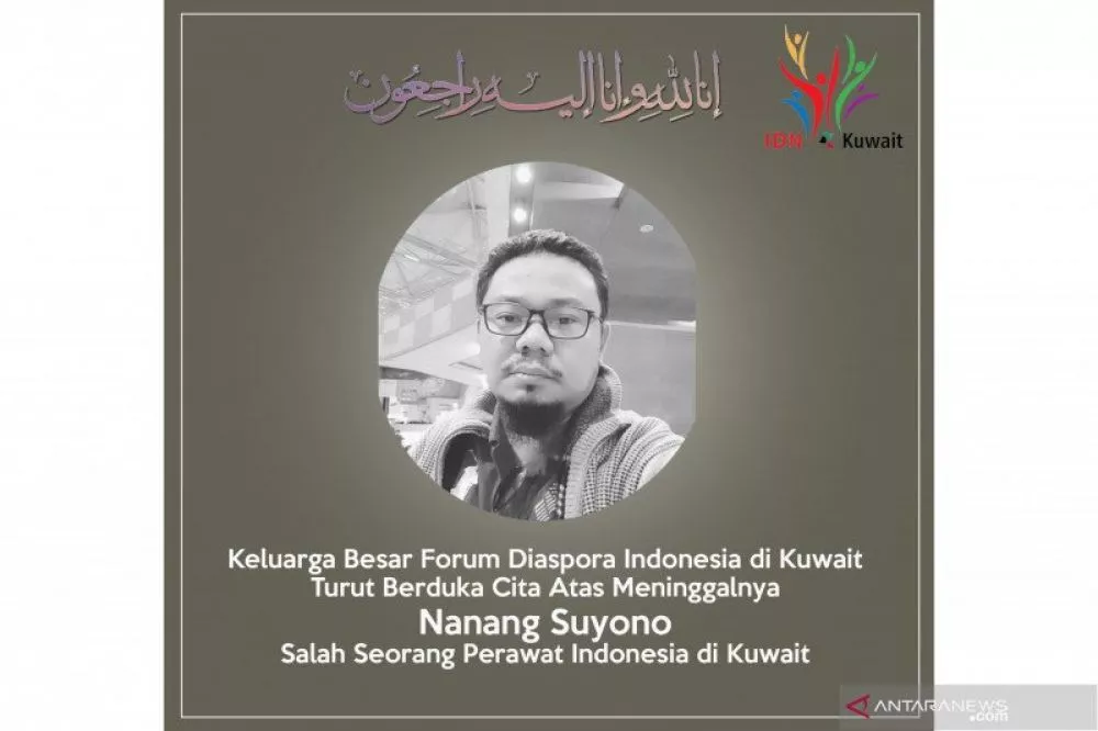 Perawat WNI di Kuwait Meninggal Terpapar Covid-19