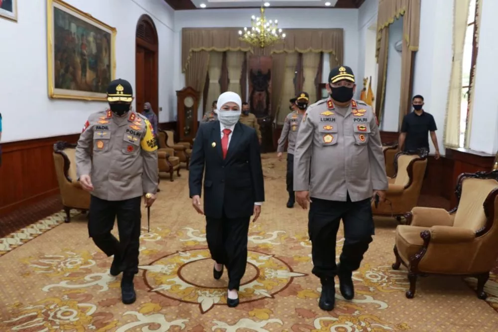 Khofifah: Selamat Datang di Bumi Mojopahit Irjen Fadil