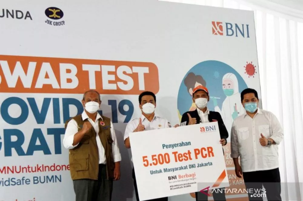 Karyawan BNI Sumbang Rp 130, 2 M Bantu Tangani Covid-19