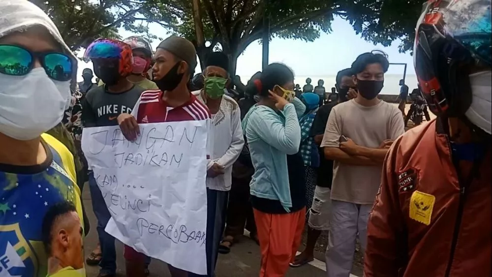 Warga Tolak SMPN 1 Sanana Jadi Tempat Isolasi