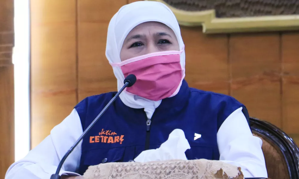 Khofifah: HUT Kabupaten Lamongan, Jadi Pelecut Cegah Penyebaran Covid-19