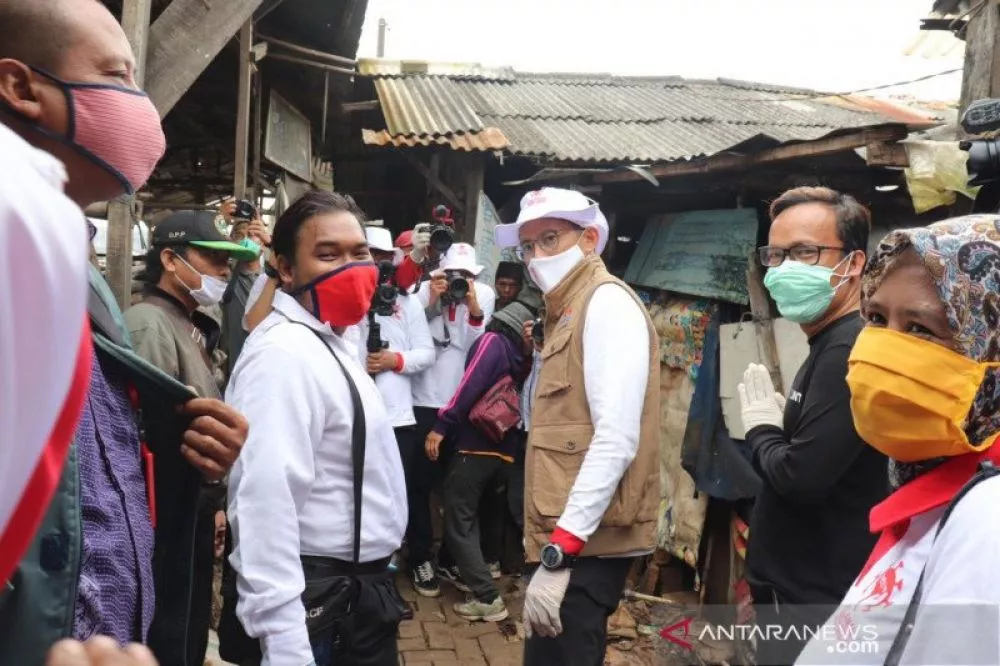 Relawan Jokowi-Sandiaga Bersatu Lawan Covid-19