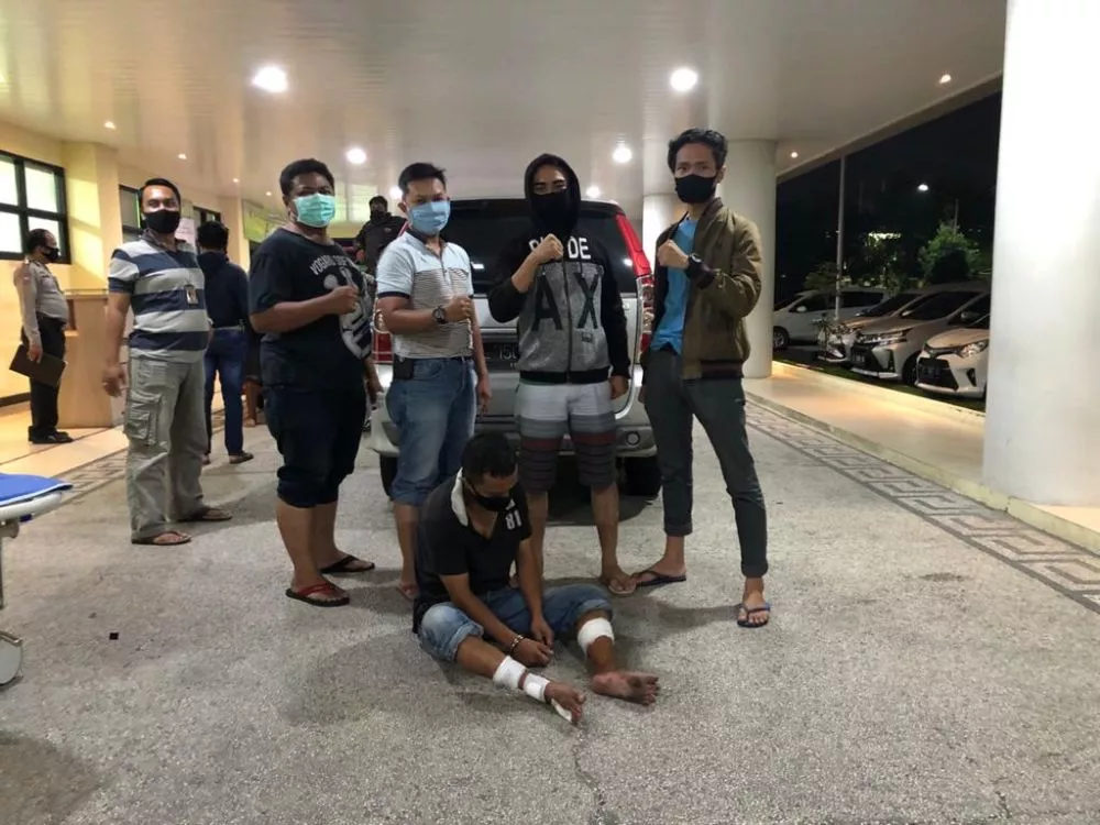 Berulah Lagi, Residivis Curanmor Ditembak Empat Kali