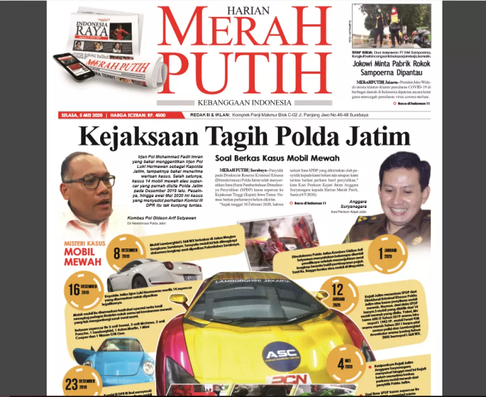 Kasus Mobil Mewah Belum Tuntas, Direskrimsus Polda Beralasan Corona