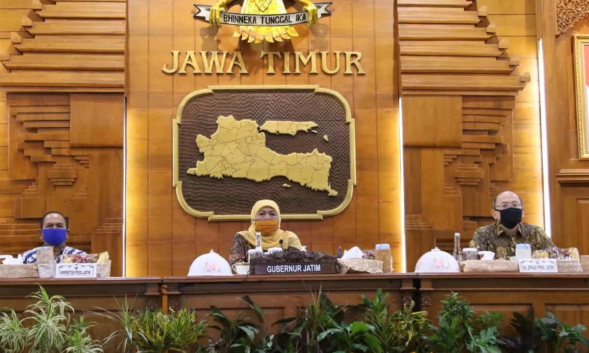 Pemprov Jatim Libatkan APIP Kawal Anggaran Penanganan Covid-19
