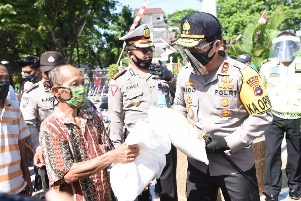 Peringati Hari Bhayangkara Ke-74, Polda Kalsel Gelar Bhakti Sosial