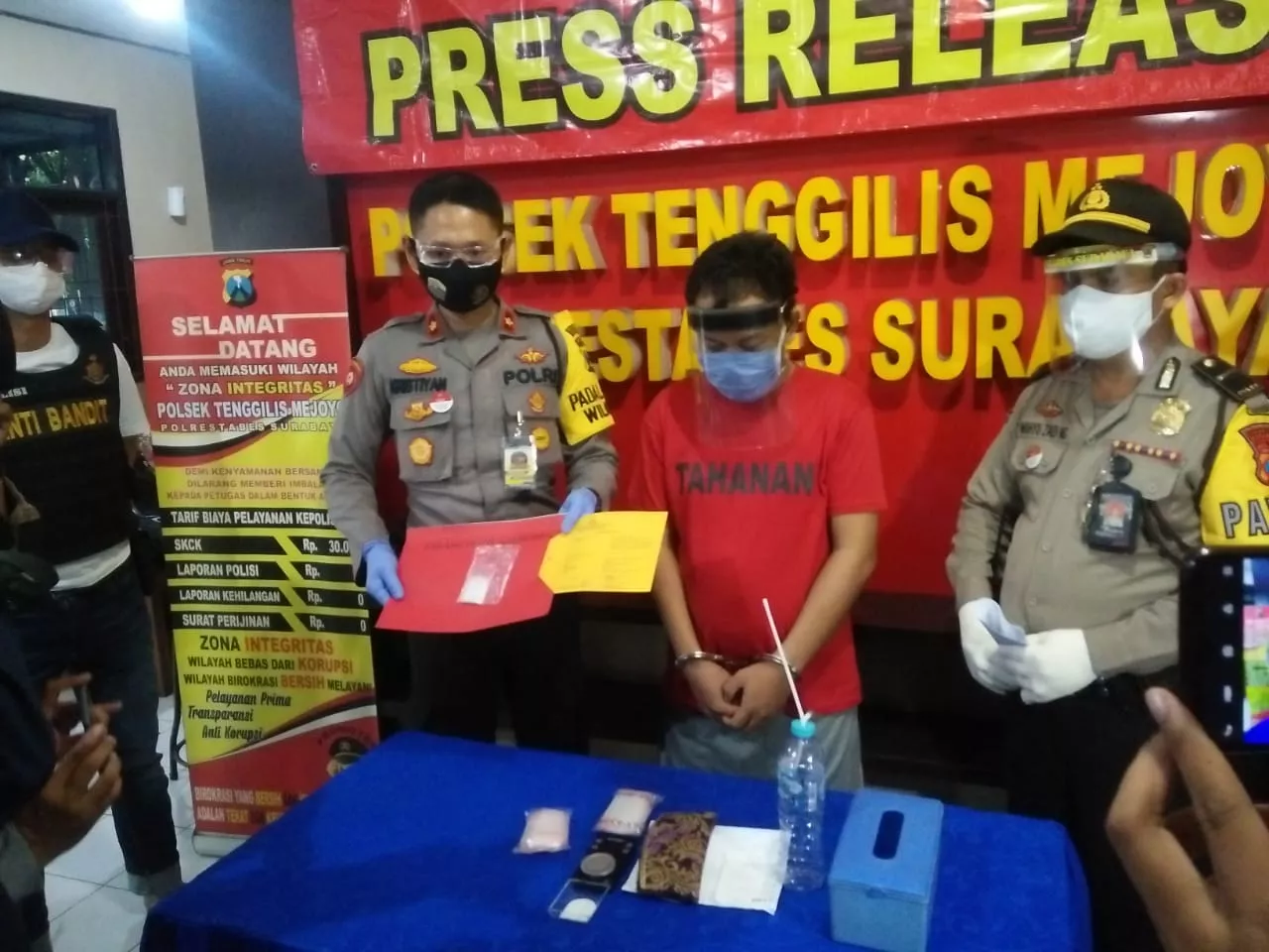 Nyambi Jual Sabu, Driver Ojol Ditangkap Polisi