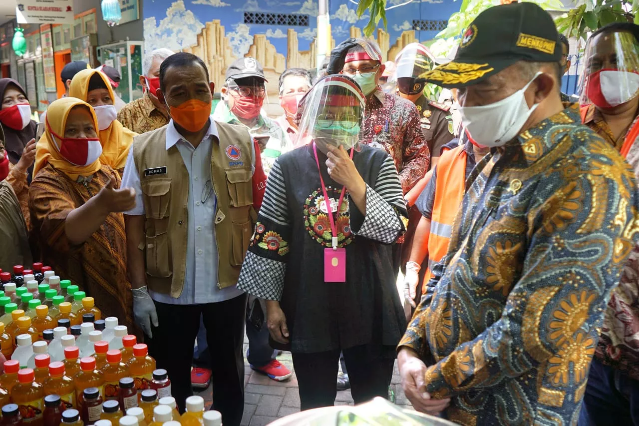 Kunjungi Surabaya, Menko PMK Apresiasi Terbentuknya Sektor Tangguh