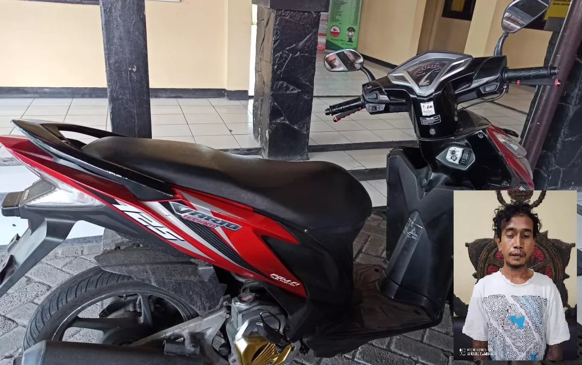 Ngaku Istrinya Hilang, Pelaku Embat Motor Teman di Surabaya