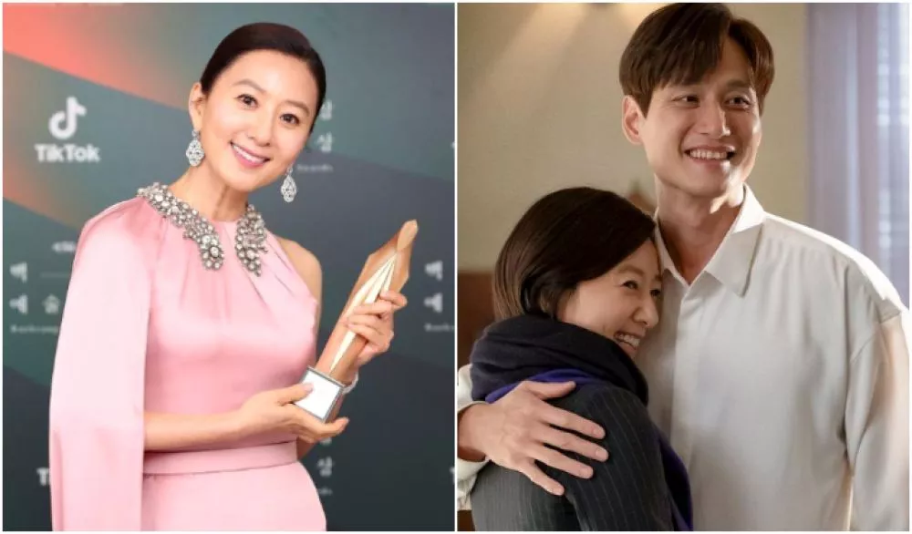 Kim Hee Ae Tersenyum Bangga