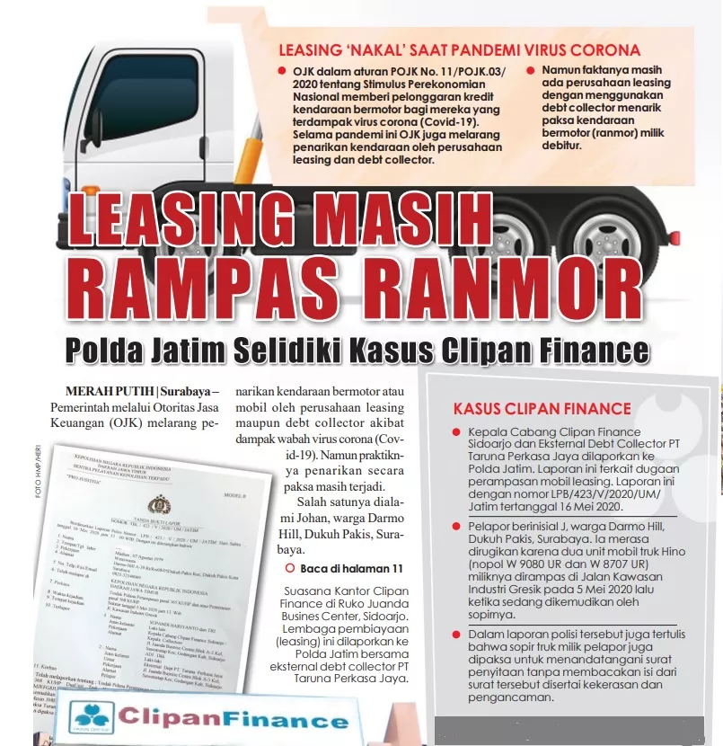 Rampas Mobil Libatkan Collector, Mengapa Bos Clipan Belum Tersangka?
