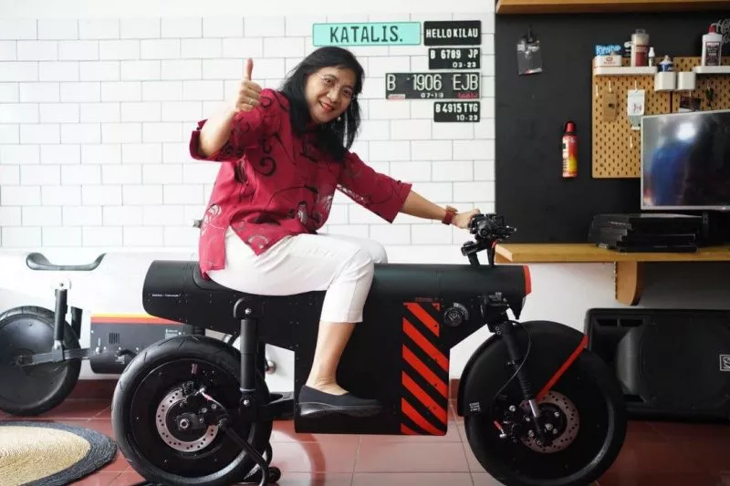 Motor Listrik Buatan Anak Bangsa Dipuji Kemenperin