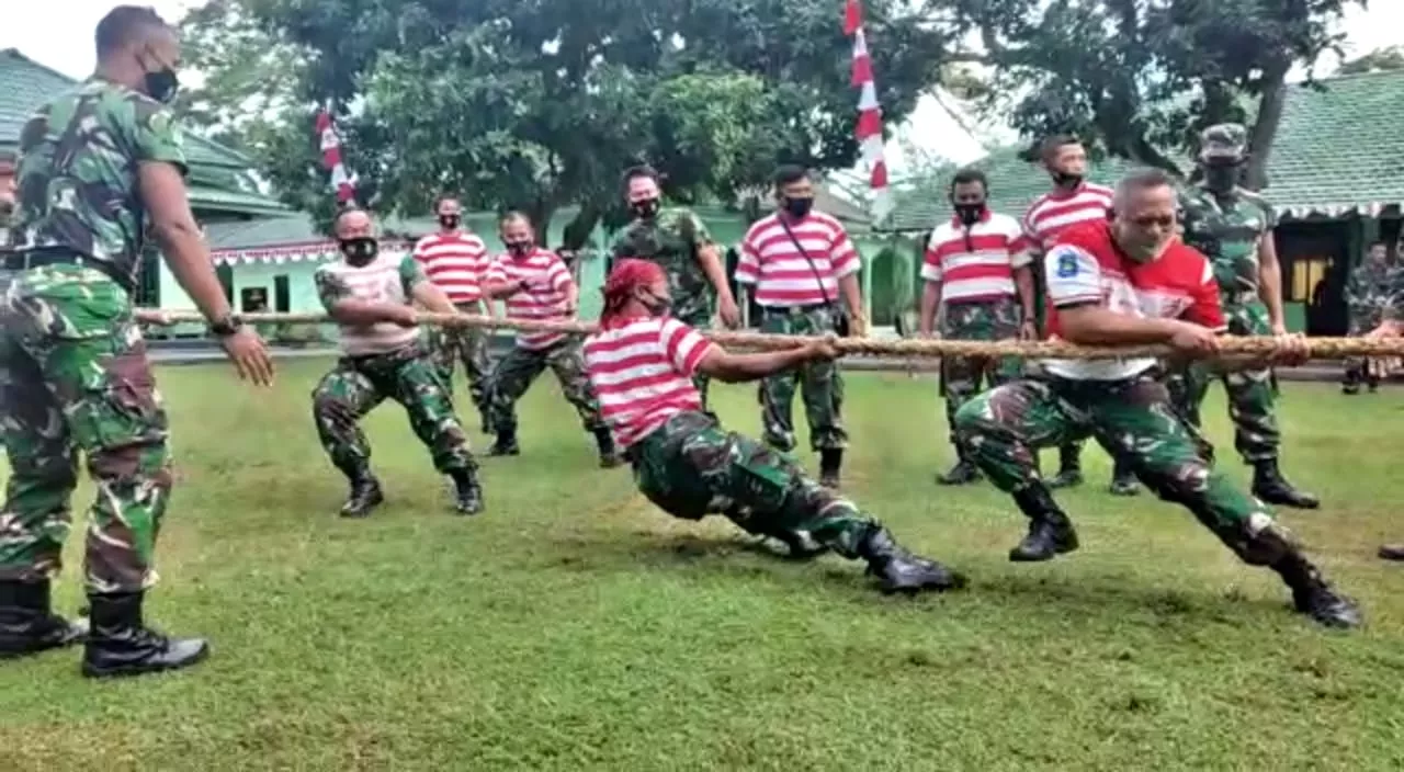 Peringati HUT Kemerdekaan, Kodim Bangkalan Gelar Lomba Agustusan