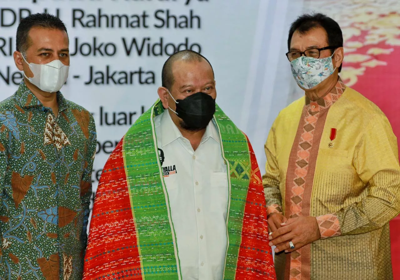 Terima Bintang Mahaputera Nararya, Rahmat Shah: Terimakasih Ketua DPD