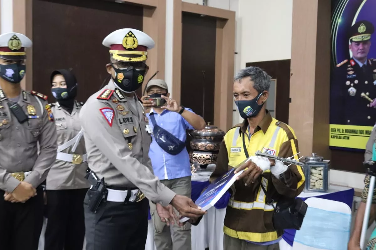 Dirlantas Polda Jatim Launching Aplikasi TAR Polres Tulungagung