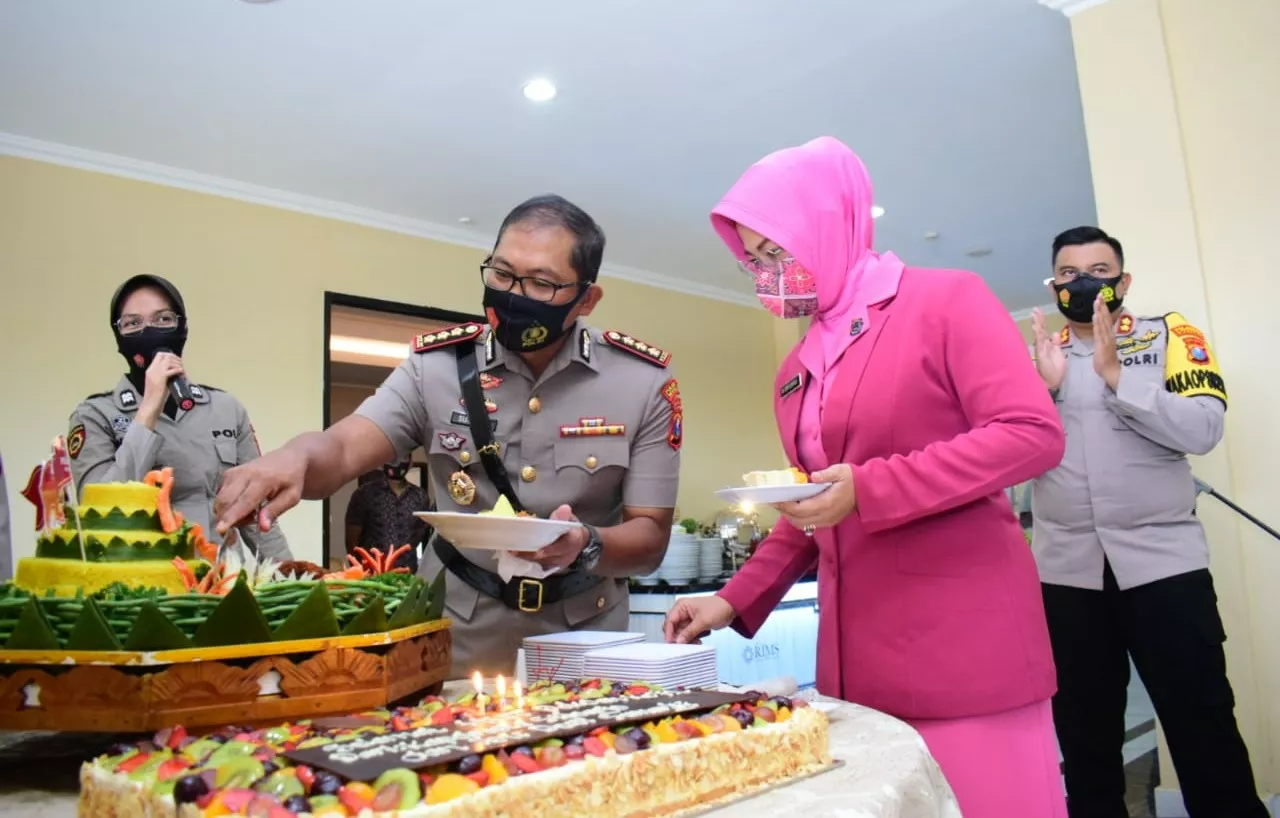 HUT Polwan Ke-72, Kapolres Sidoarjo Lecut Semangat Berprestasi
