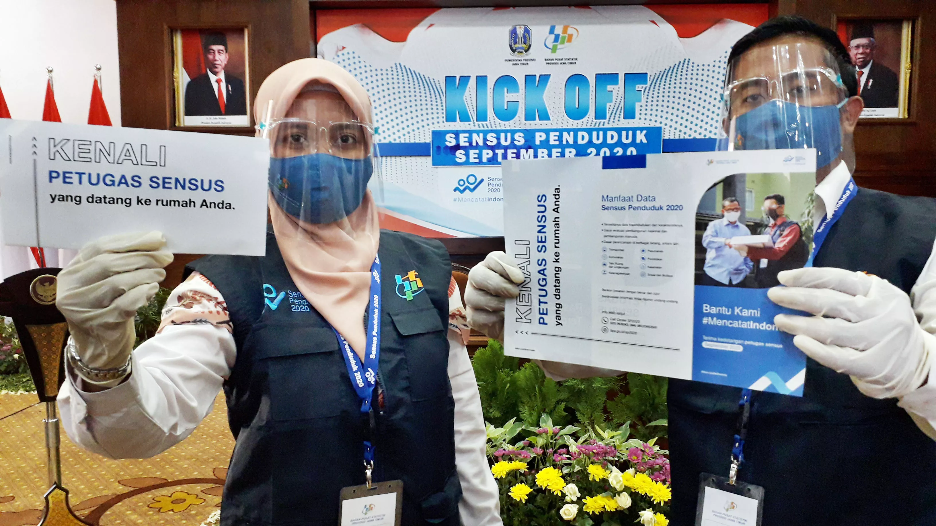 Kick Off Sensus Penduduk 2020 Dimulai Hari Ini