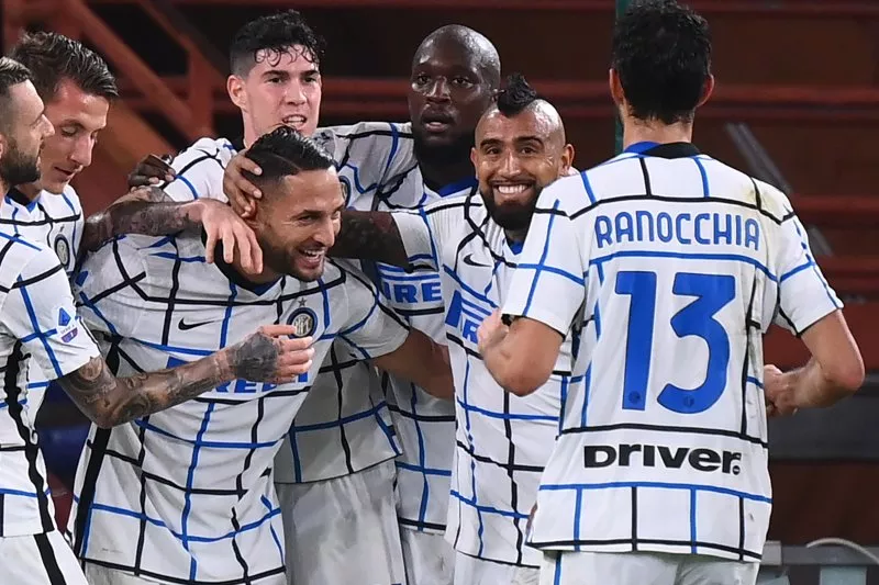 Kalahkan Genoa, Inter Milan Naik ke Peringkat Tiga Klasemen