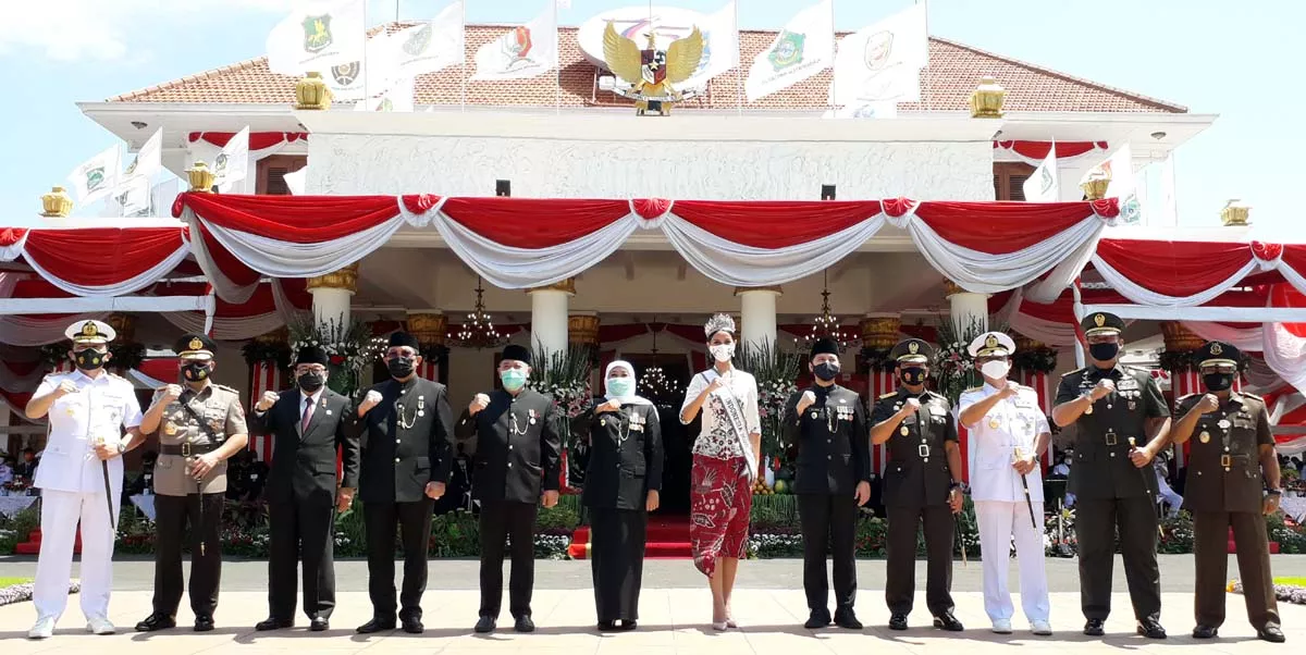 Kado HUT ke-75, Jatim Jadi Percontohan Pengendalian Covid-19 Nasional.