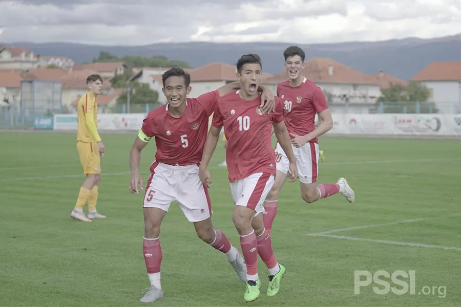 Timnas U-19 Menang Telak dari Makedonia Utara, 4-1