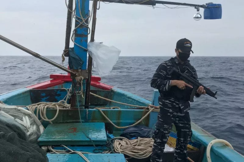 TNI AL Tangkap Kapal Ikan Asing Berbendera Vietnam