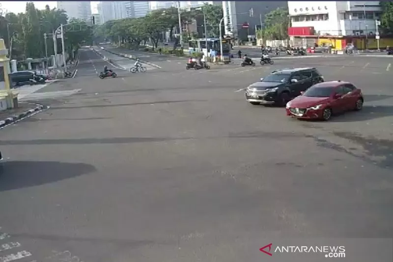 Libur Nasional Maulid Nabi Muhammad SAW Jalanan Ibukota Lengang