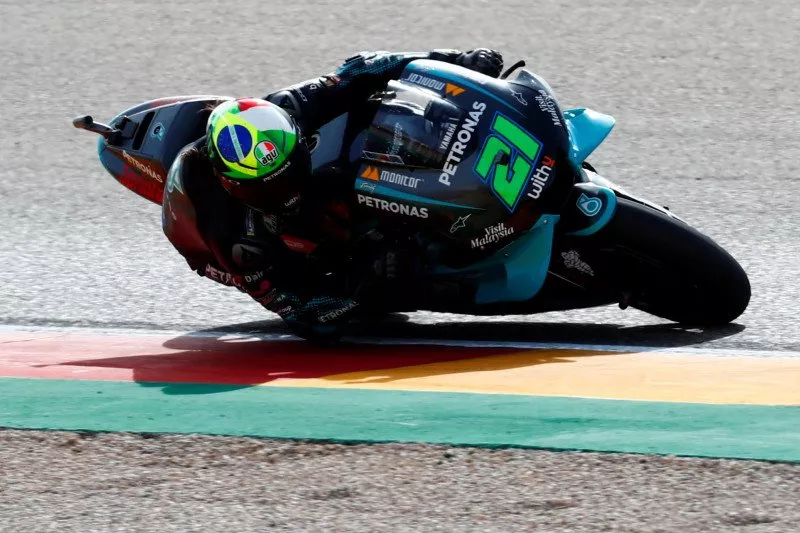 Dikawal Ketat Duo Suzuki, Morbidelli Sukses Juara di GP Teruel