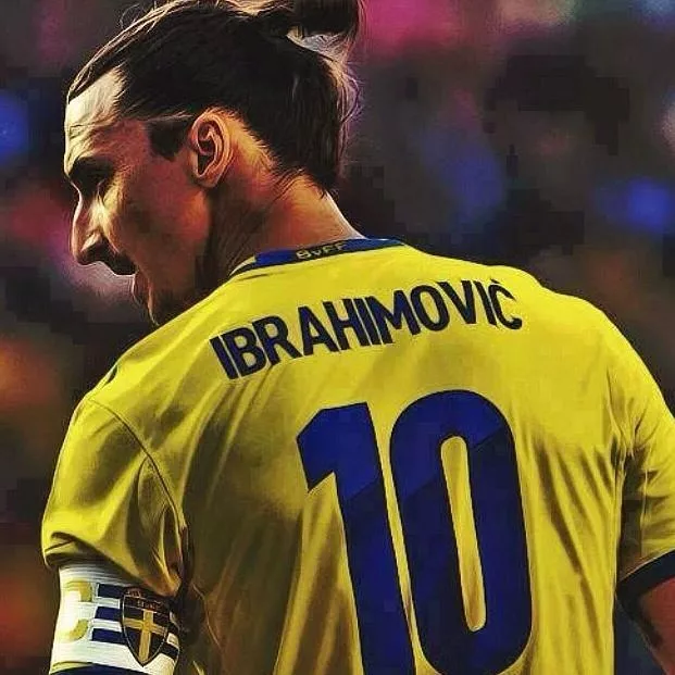 Ibra Unggah Foto Kenakan Jersey Timnas Swedia, Nitizen Heboh