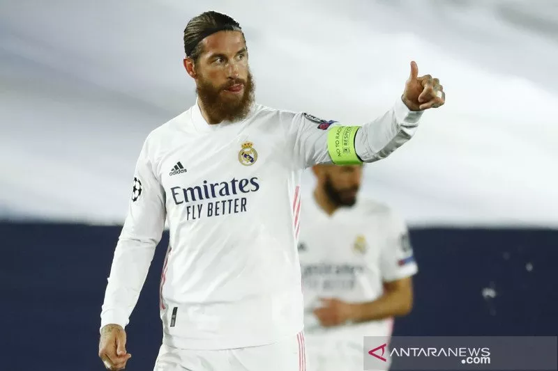 Cedera Hamstring, Ramos Absen ketika Madrid Bertemu Inter
