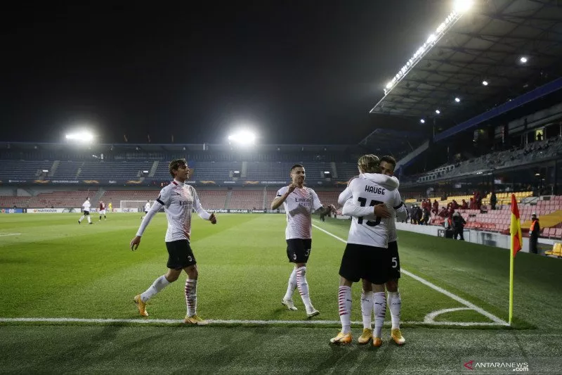 Menang di Kandang Sparta Praha, Milan Duduki Puncak Klasemen