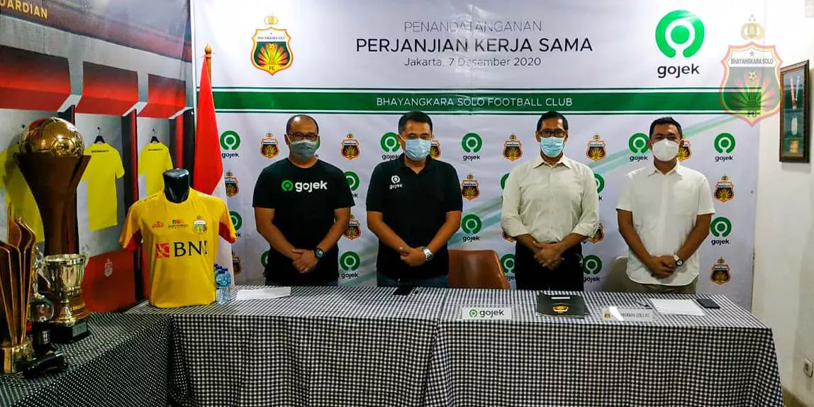 Bhayangkara Solo FC Disponsori oleh Gojek Musim 2021