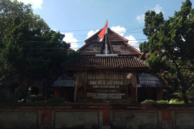 Prokes Ketat Diterapkan pada Perayaan Natal di Bali