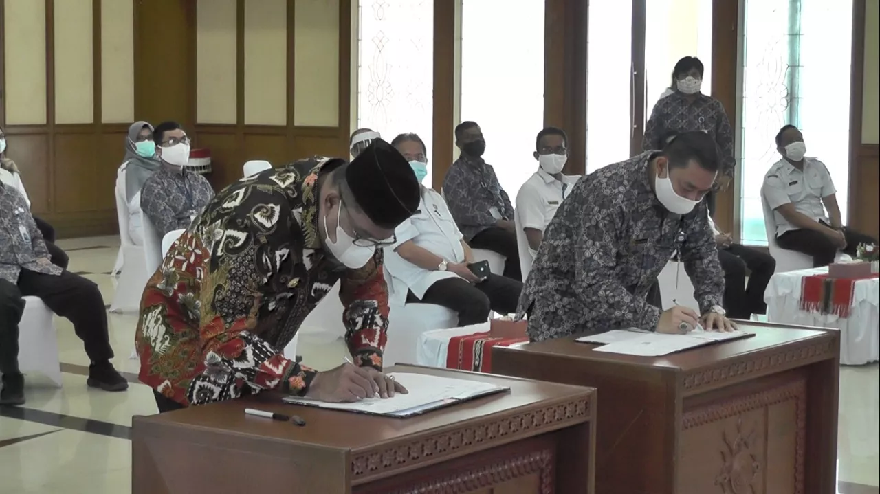 Gubernur dan Kepala BPKP Maluku Tandatangani Kesepakatan Bersama