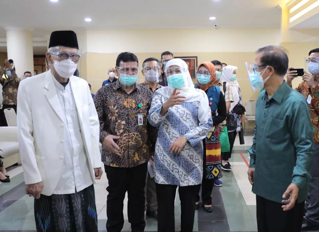 Khofifah Bersyukur Simulasi Vaksin Covid-19 Dilaksanakan di Jatim