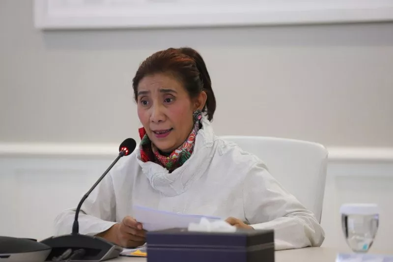 Susi Pudjiastuti Ucapkan Selamat kepada Menteri KKP Baru via Twitter