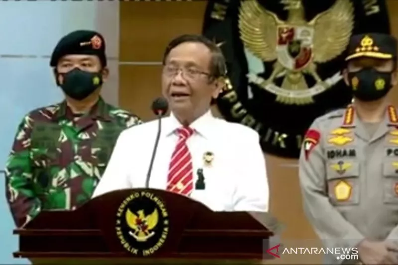 Mahfud MD: Pemerintah Melarang Semua Kegiatan FPI