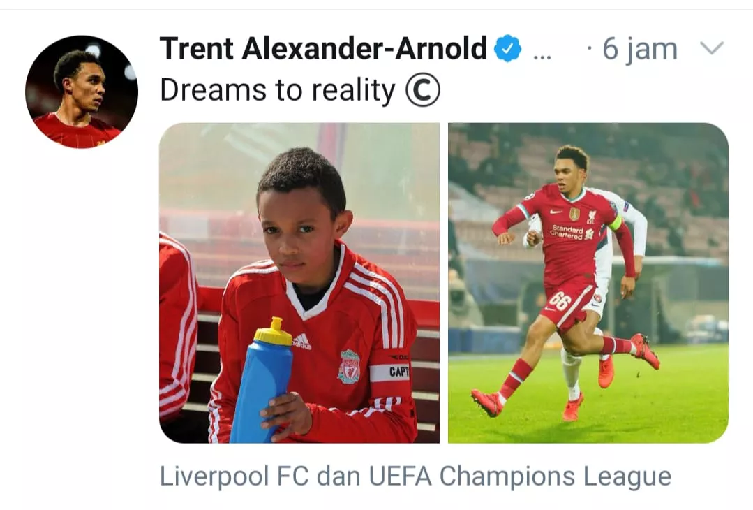 Ditunjuk sebagai Kapten Liverpool, Trent Alexander-Arnold Bangga