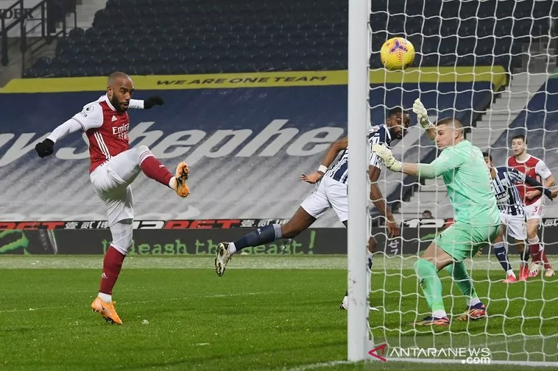 Tren Positif Arsenal Berlanjut, Tekuk Tuan Rumah West Bromwich