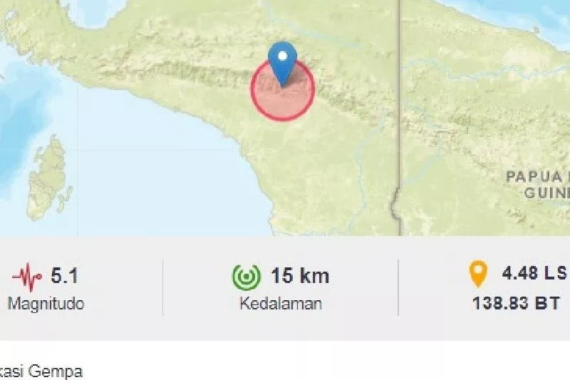 Belum Ada Laporan Korban Gempa di Jayapura