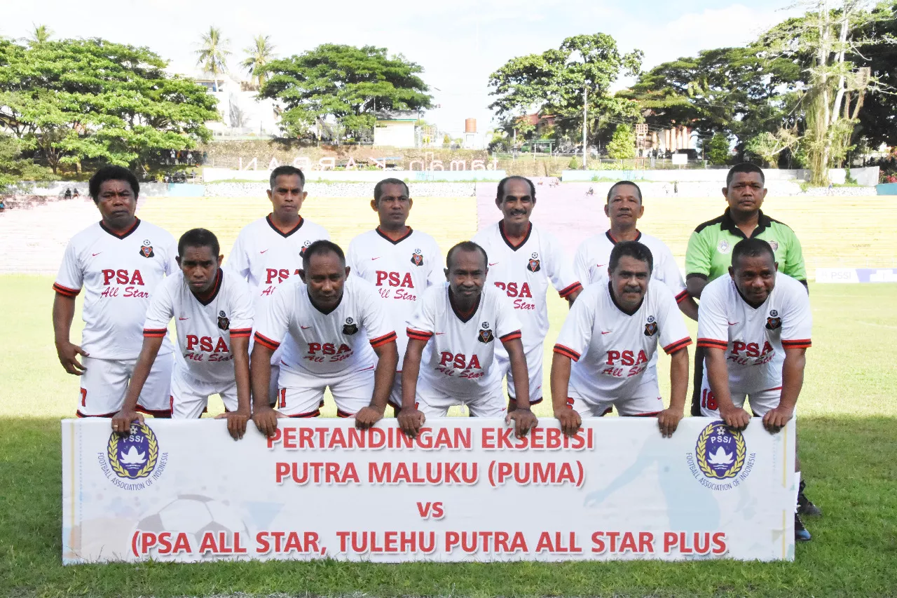 Danrem 151/Binaiya Bangga Bermain Bola dengan Mantan Penggawa Timnas