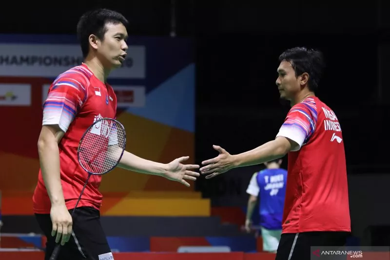 Ganda Putra M Ahsan/Hendra Lolos ke Babak Kedua Thailand Open II