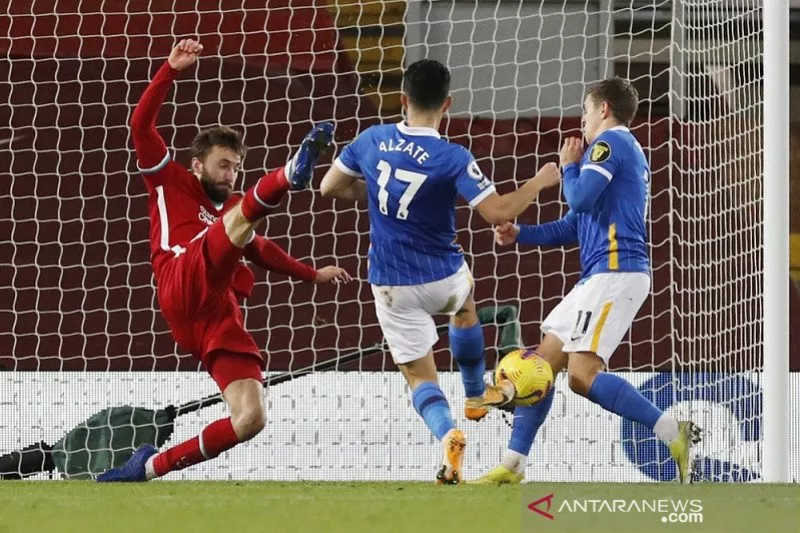 Liverpool Dikalahkan Tim Papan Bawah di Kandang