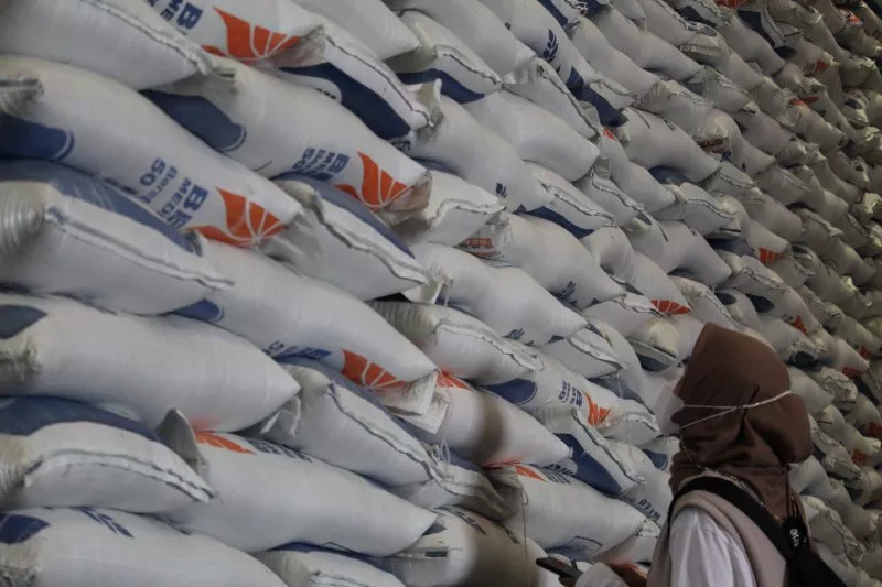 Bulog Lampung Distribusikan Beras hingga 20 Ribu Ton