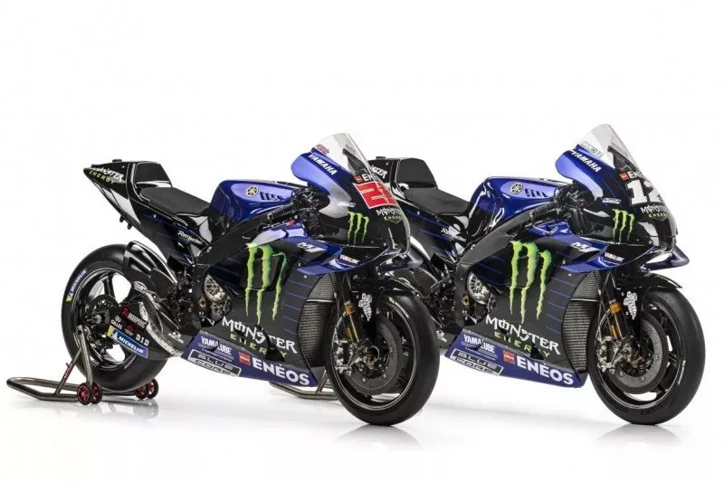 Tim Monster Energy Yamaha Launching Motor Baru