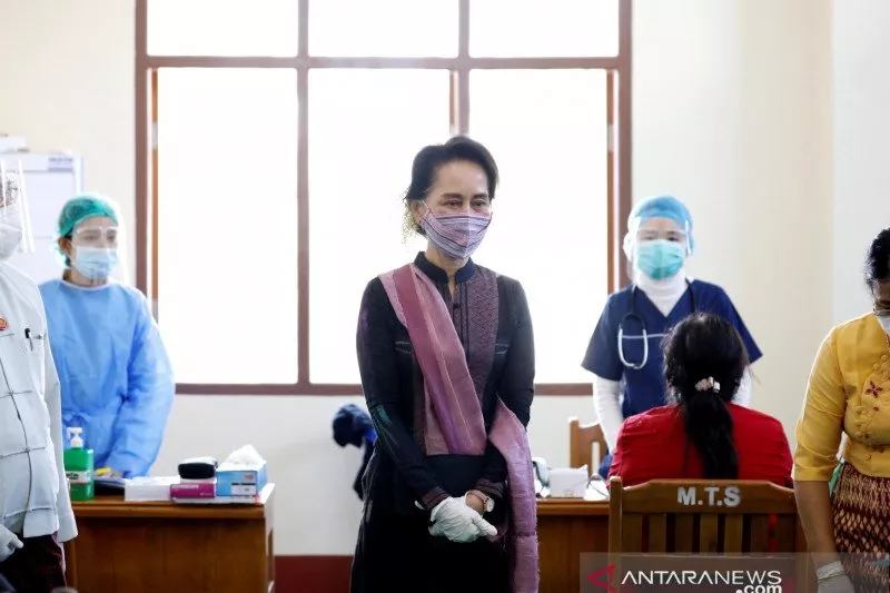 Khawatir Kudeta Pemilu, Pemimpin Myanmar Aung San Suu Kyi Ditangkap