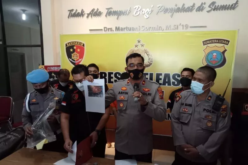 Pelaku Pembunuhan di Medan Ditangkap