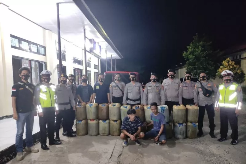 Angkut BBM Bersubsidi, Polres Mukomuko Amankan Dua Tersangka