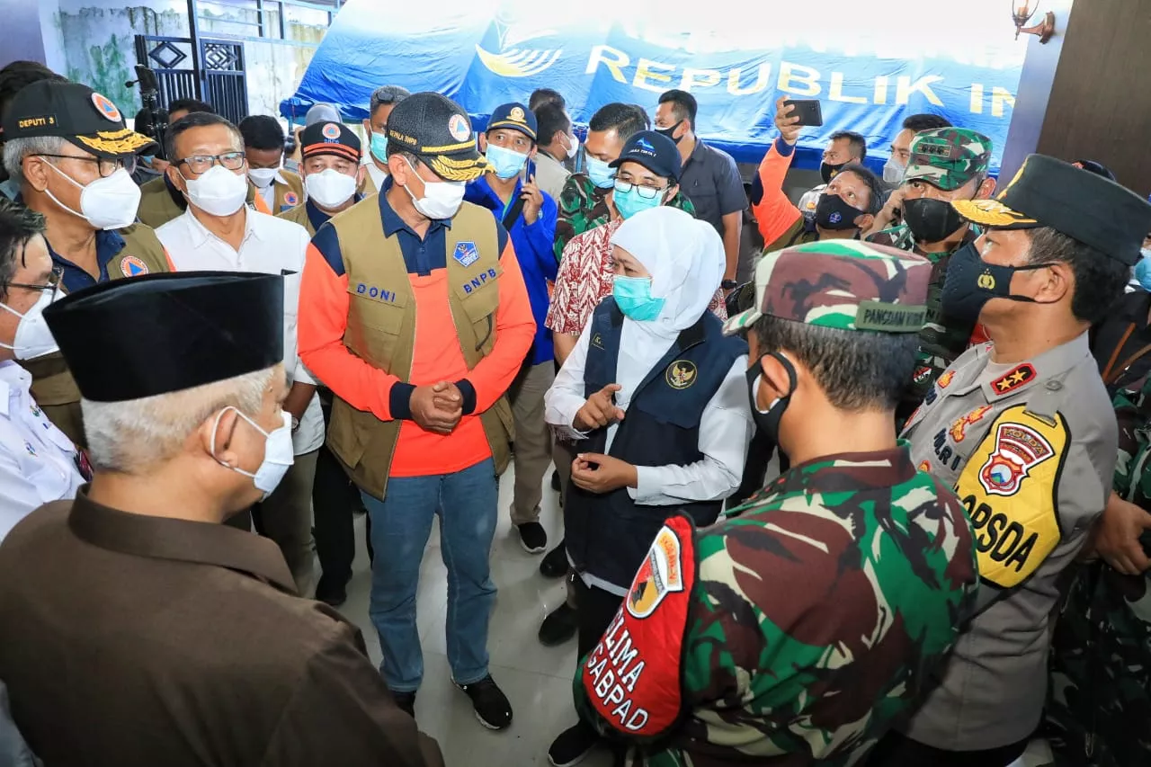 Gubernur Khofifah Siap Kawal Penyaluran ke Wilayah Terdampak Gempa
