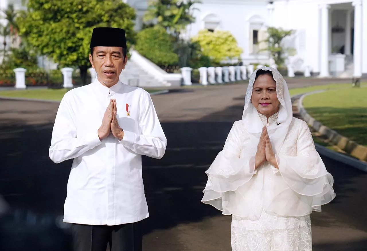 Presiden dan Ibu Negara Ucapkan Selamat Idul Fitri 1442 H