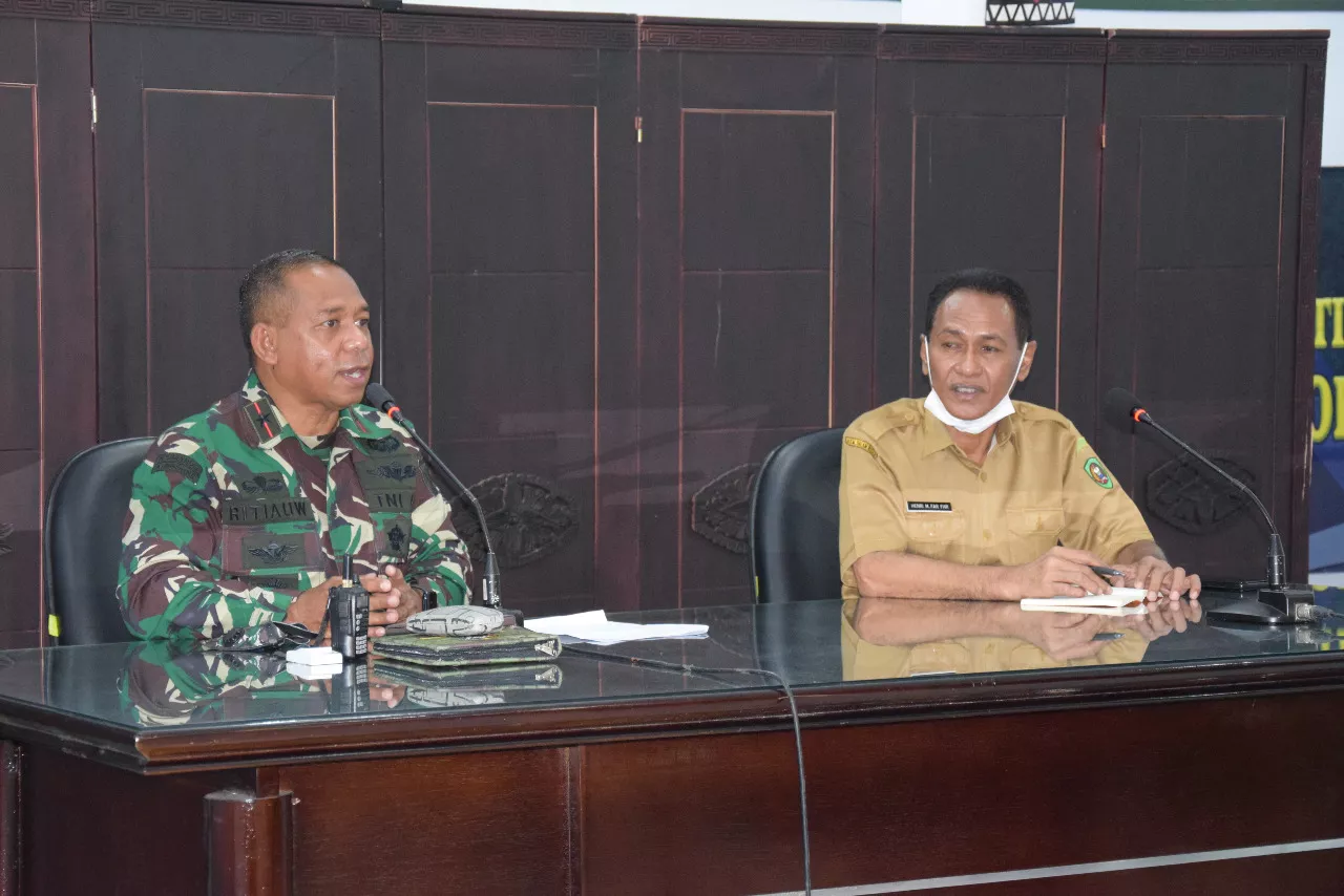 Danrem 151/Binaiya Dukung Kebijakan Larangan Mudik di Masa Pandemi